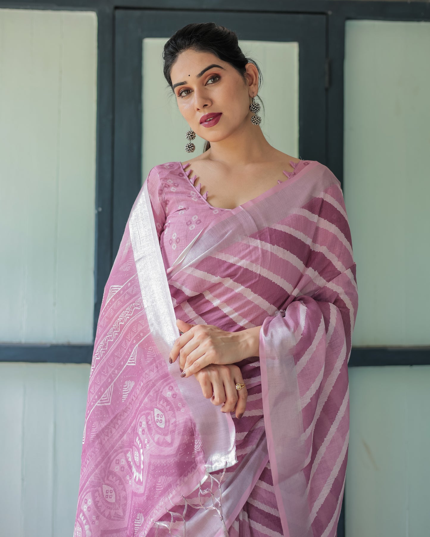 Ayushmati Fancy Comfortable Saree for Women – Regular Wear Soft Saree | Elegant Daily Wear Saree by Shivaroz